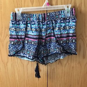 Colorful cotton shorts